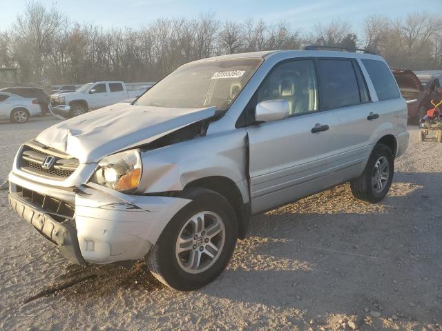 HONDA PILOT EXL 2005 with VIN 5FNYF18675B019928 - Photo from auction