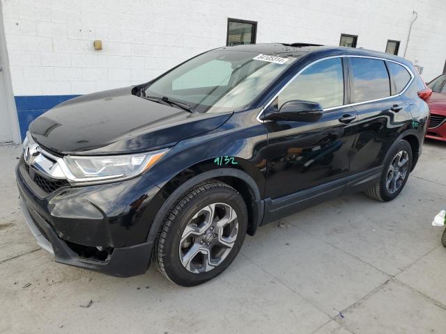 HONDA CR-V EX 2018 with VIN 7FARW1H57JE016750 - Photo from auction