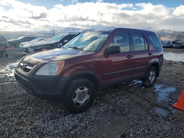 HONDA CR-V LX 2002 with VIN JHLRD78402C052101 - Photo from auction