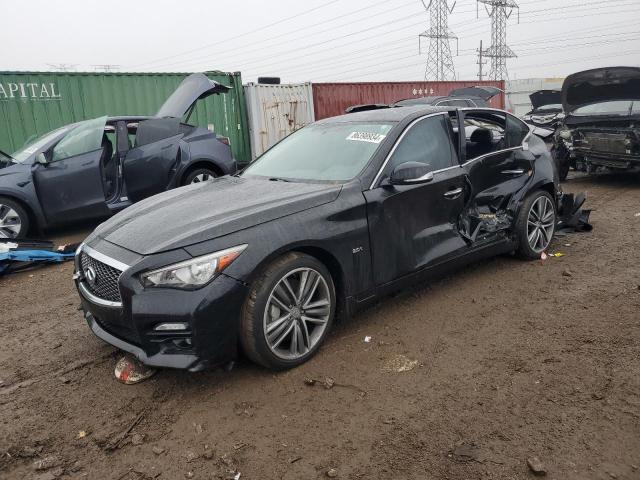 INFINITI Q50 BASE 2017 with VIN JN1CV7AR6HM680529 - Photo from auction