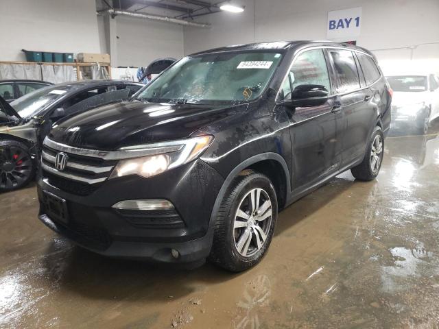 HONDA PILOT EXLN 2017 with VIN 5FNYF6H7XHB049242 - Photo from auction