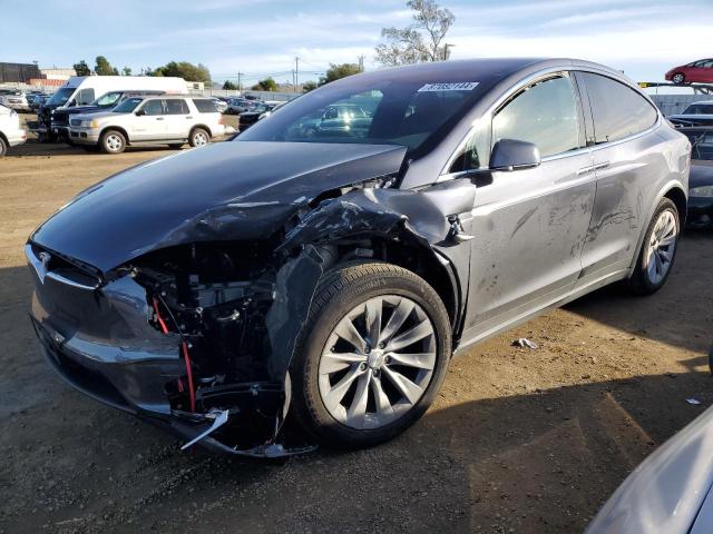 TESLA MODEL X 2021 with VIN 5YJXCBE27MF324145 - Photo from auction