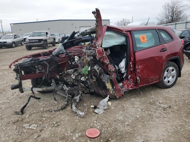 JEEP CHEROKEE S 2015 with VIN 1C4PJLABXFW536182 - Photo from auction