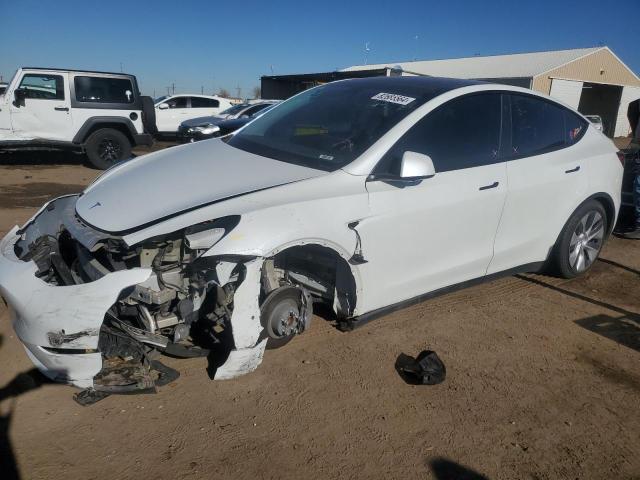 TESLA MODEL Y 2021 with VIN 5YJYGDEE5MF204679 - Photo from auction