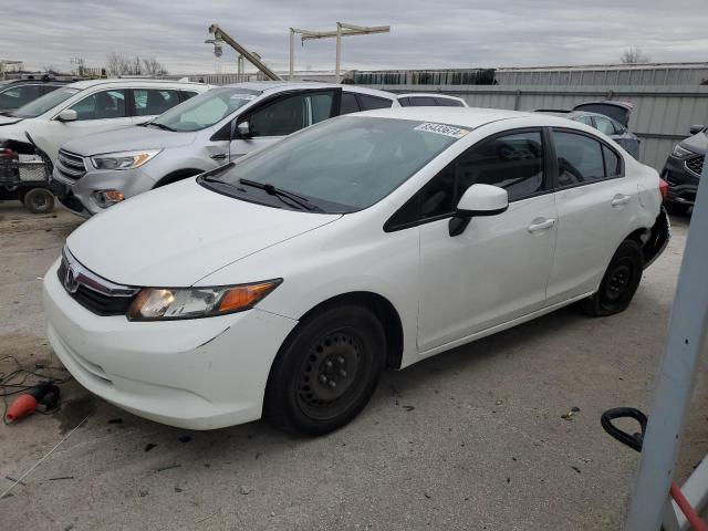 HONDA CIVIC LX 2012 with VIN 19XFB2F5XCE020450 - Photo from auction