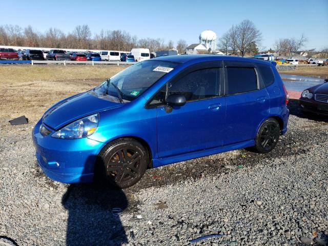 HONDA FIT S 2007 with VIN JHMGD38677S021583 - Photo from auction