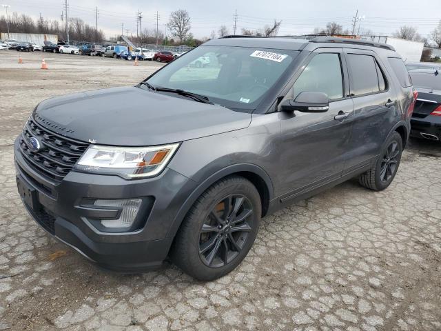 FORD EXPLORER X 2017 with VIN 1FM5K7D84HGD87451 - Photo from auction