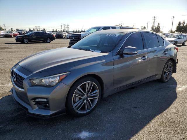 INFINITI Q50 BASE 2015 with VIN JN1BV7AP3FM331755 - Photo from auction