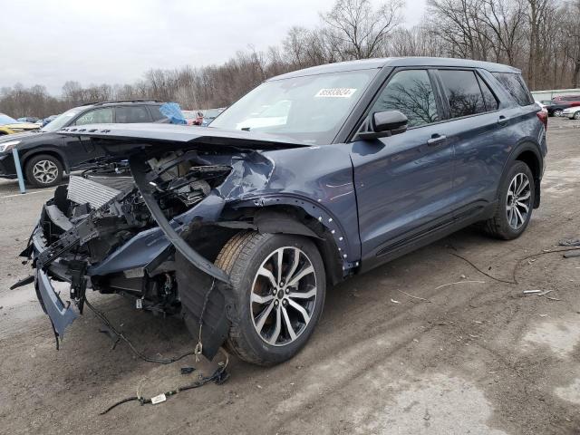 FORD EXPLORER S 2021 with VIN 1FM5K8GC8MGB77743 - Photo from auction