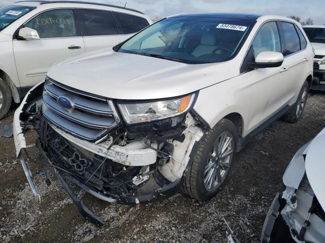 FORD EDGE TITAN 2018 with VIN 2FMPK4K87JBC30794 - Photo from auction