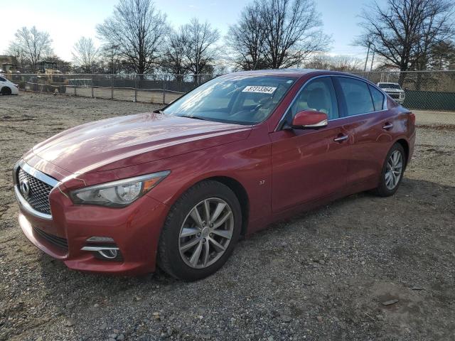 INFINITI Q50 BASE 2014 with VIN JN1BV7AR3EM700114 - Photo from auction