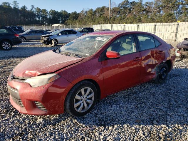 TOYOTA COROLLA L 2015 с VIN 2T1BURHE0FC455172 - Снимка от търг