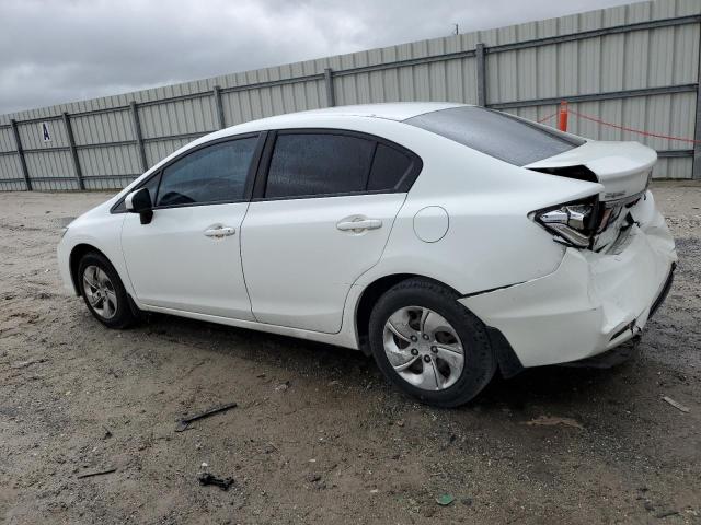 Photo 2 from auction – 2014 HONDA CIVIC LX with VIN 19XFB2F50EE014398