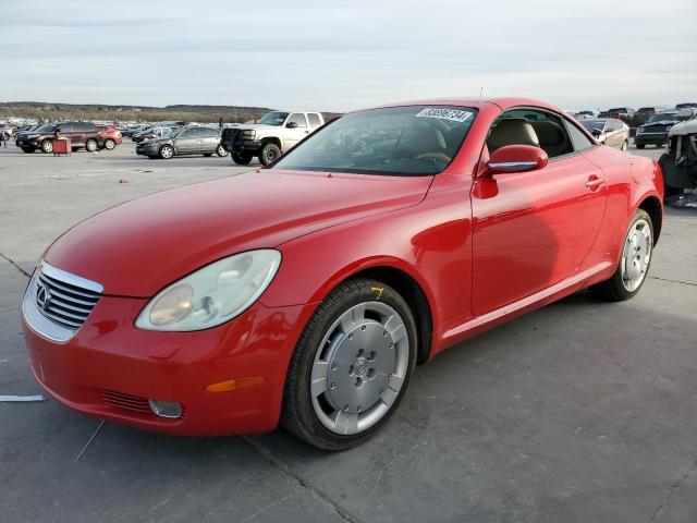 LEXUS SC 430 2002 with VIN JTHFN48Y620006299 - Photo from auction