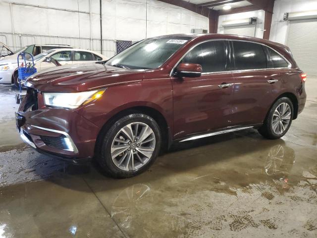 ACURA MDX TECHNO 2017 with VIN 5FRYD4H51HB027606 - Photo from auction