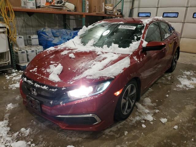 HONDA CIVIC LX 2019 with VIN 19XFC2F63KE013568 - Photo from auction