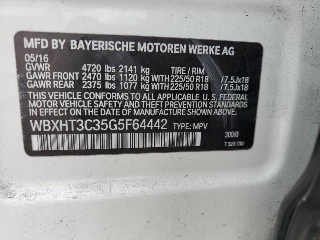 Photo 14 from auction – 2016 BMW X1 XDRIVE2 with VIN WBXHT3C35G5F64442