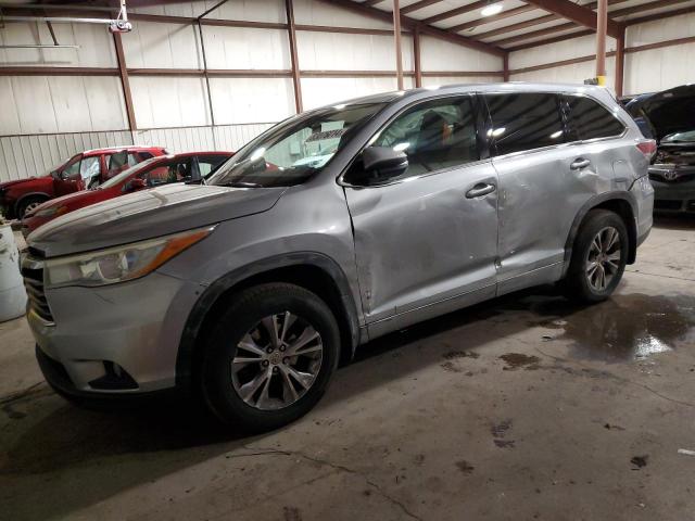 TOYOTA HIGHLANDER 2015 with VIN 5TDBKRFH1FS081715 - Photo from auction