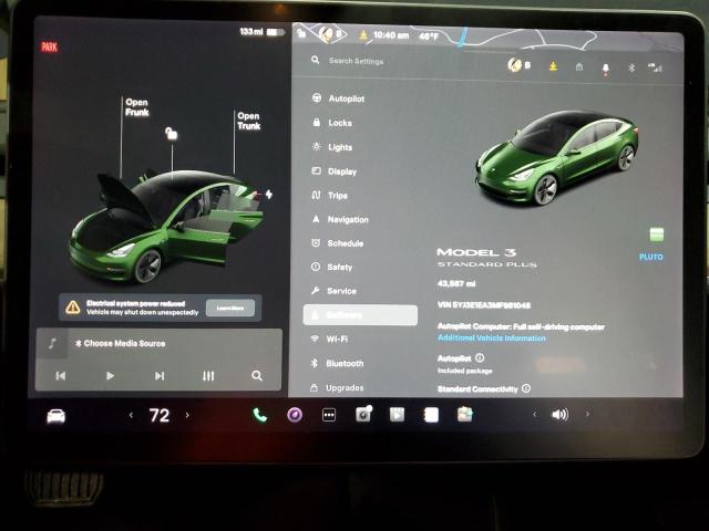 Photo 9 from auction – 2021 TESLA MODEL 3 with VIN 5YJ3E1EA3MF981048