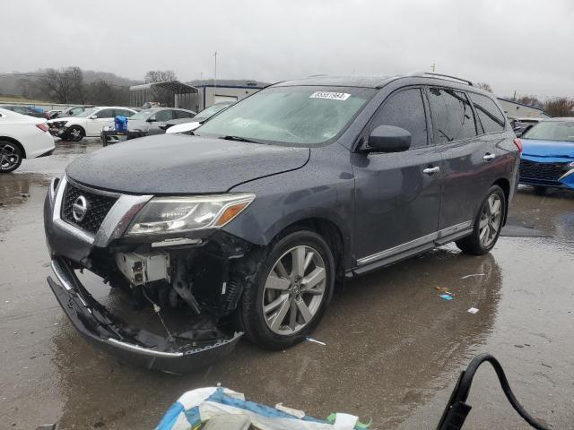 NISSAN PATHFINDER 2014 with VIN 5N1AR2MN7EC634841 - Photo from auction