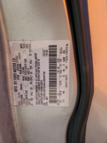 Photo 14 from auction – 2010 FORD EXPLORER L with VIN 1FMEU6FE9AUB06758