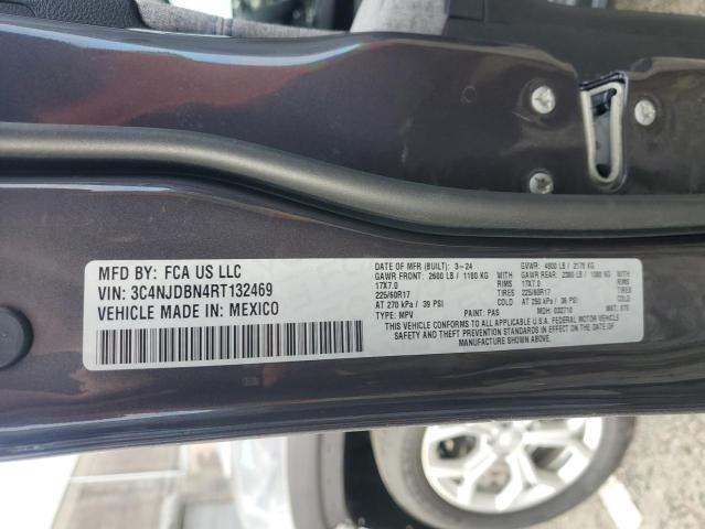 Photo 14 from auction – 2024 JEEP COMPASS LA with VIN 3C4NJDBN4RT132469