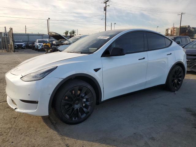 TESLA MODEL Y 2022 with VIN 7SAYGDEEXNF387226 - Photo from auction