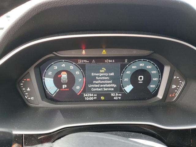 Photo 9 from auction – 2022 AUDI Q3 PREMIUM with VIN WA1DECF35N1113041