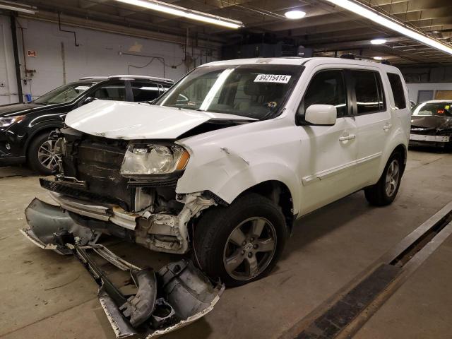 HONDA PILOT EXL 2011 with VIN 5FNYF4H59BB049985 - Photo from auction