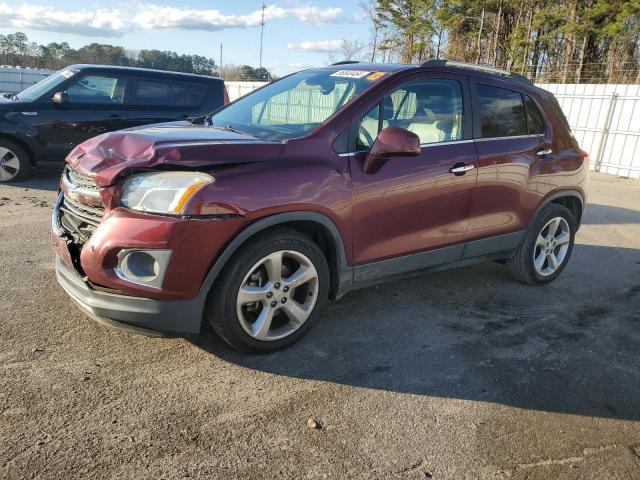 CHEVROLET TRAX LTZ 2016 with VIN 3GNCJMSB3GL153699 - Photo from auction