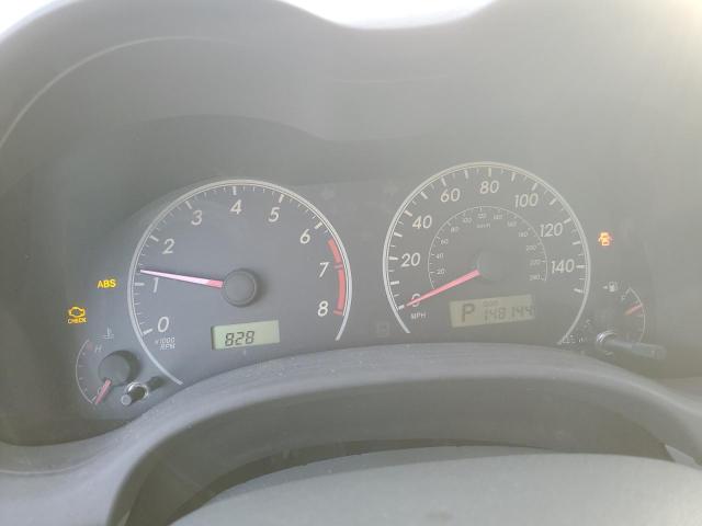 Photo 9 from auction – 2009 TOYOTA COROLLA BA with VIN JTDBL40E49J038437