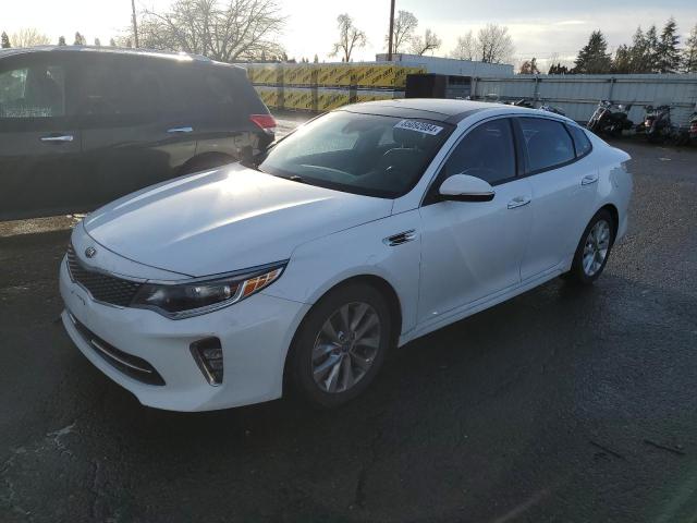 KIA OPTIMA EX 2018 with VIN 5XXGU4L3XJG192494 - Photo from auction