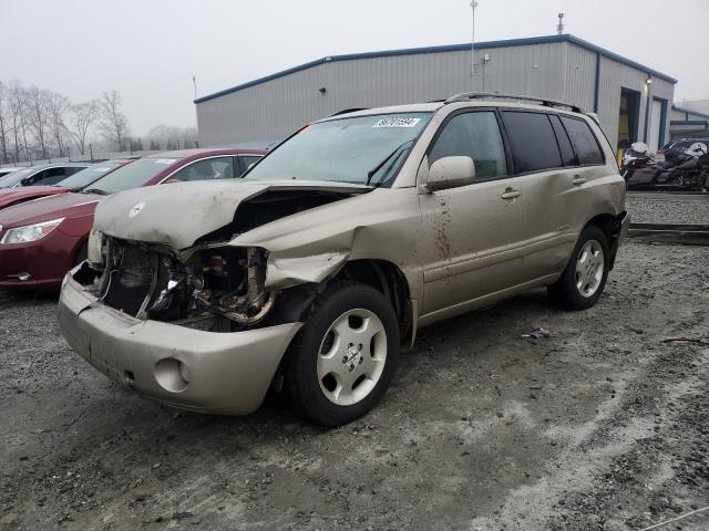 TOYOTA HIGHLANDER 2006 with VIN JTEEP21A860167103 - Photo from auction
