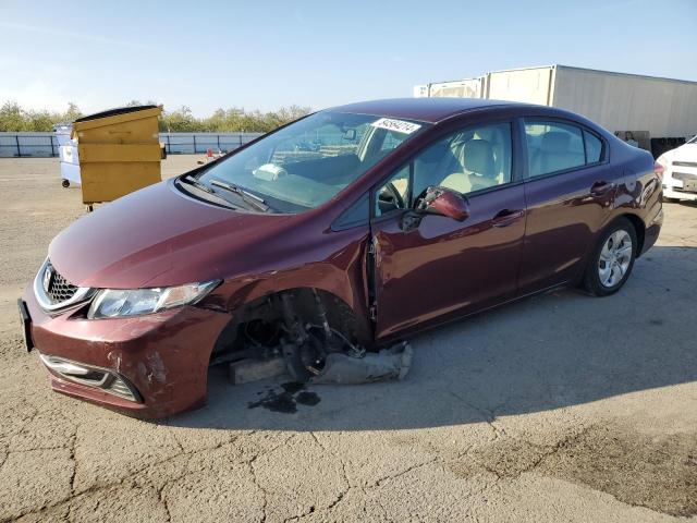 HONDA CIVIC LX 2015 with VIN 19XFB2F57FE204541 - Photo from auction