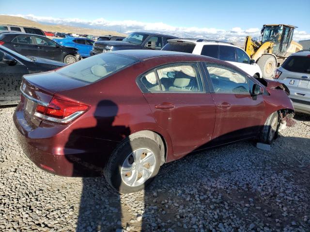 Photo 3 from auction – 2013 HONDA CIVIC LX with VIN 19XFB2F52DE025076