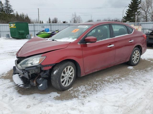 NISSAN SENTRA S 2017 with VIN 3N1AB7AP2HL670539 - Photo from auction