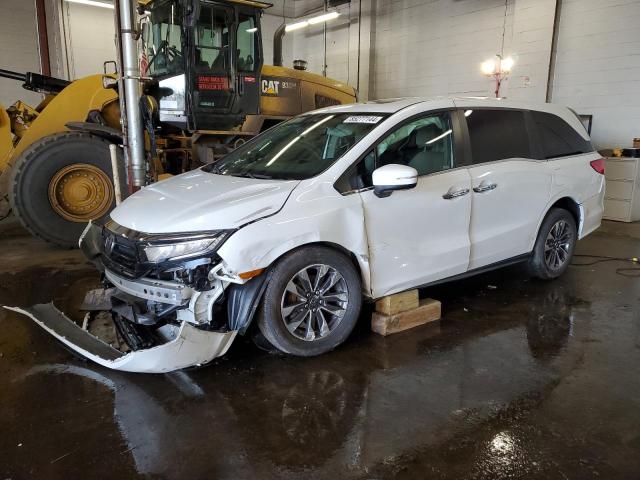 Photo 1 from auction – 2022 HONDA ODYSSEY EX with VIN 5FNRL6H73NB022702