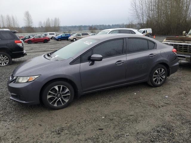 HONDA CIVIC EX 2014 with VIN 19XFB2F86EE048551 - Photo from auction