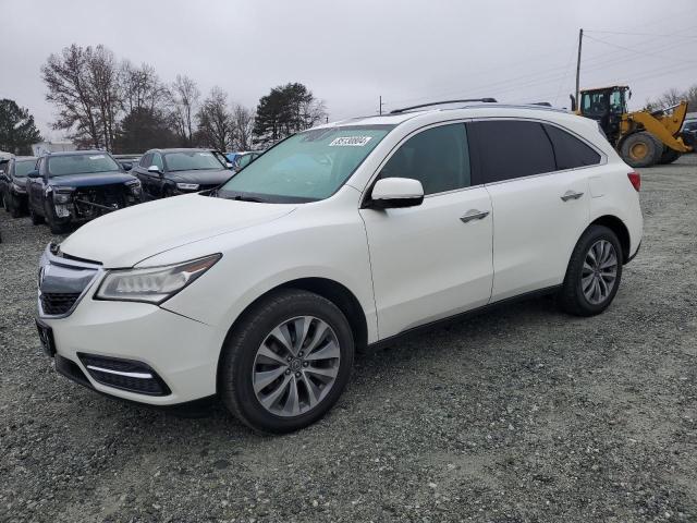 ACURA MDX TECHNO 2015 with VIN 5FRYD4H49FB011559 - Photo from auction