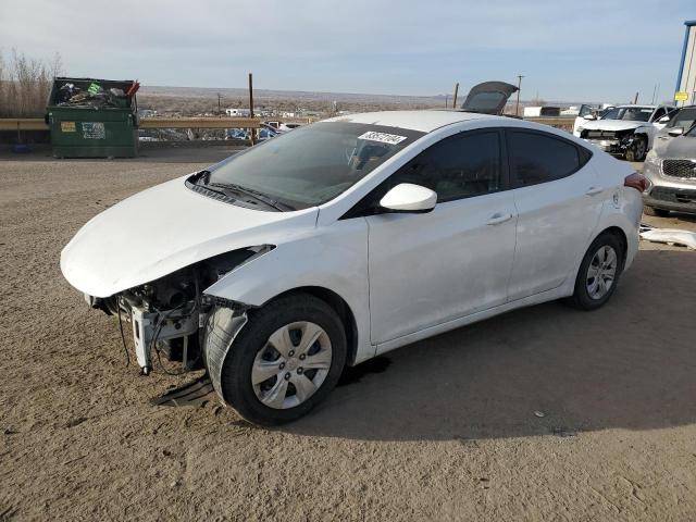 HYUNDAI ELANTRA SE 2016 with VIN 5NPDH4AE7GH685073 - Photo from auction