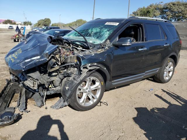 FORD EXPLORER L 2015 with VIN 1FM5K7F80FGA56411 - Photo from auction