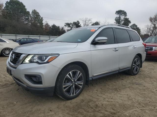 NISSAN PATHFINDER 2018 with VIN 5N1DR2MN1JC638259 - Photo from auction