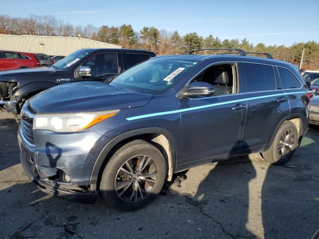 TOYOTA HIGHLANDER 2016 with VIN 5TDJKRFHXGS332535 - Photo from auction