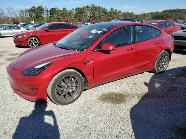 TESLA MODEL 3 2022 with VIN 5YJ3E1EA5NF187654 - Photo from auction