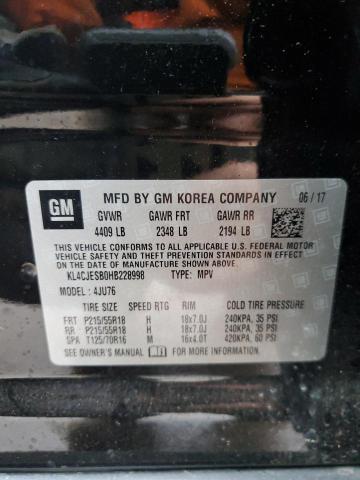 Photo 14 from auction – 2017 BUICK ENCORE PRE with VIN KL4CJESB0HB228998