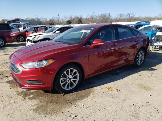 FORD FUSION SE 2017 with VIN 3FA6P0HD4HR404563 - Photo from auction