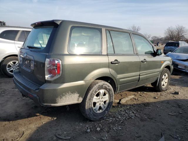 Photo 3 from auction – 2006 HONDA PILOT LX with VIN 2HKYF18166H506383
