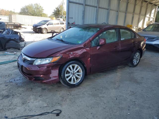 HONDA CIVIC EX 2012 مع رقم تعريف المركبة 2HGFB2F80CH539300 - صورة من المزاد