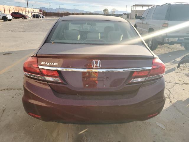 Photo 6 from auction – 2013 HONDA CIVIC LX with VIN 19XFB2F53DE289469