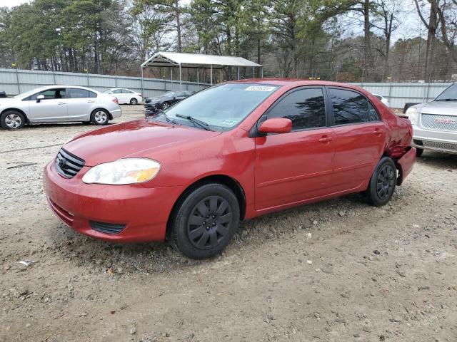 TOYOTA COROLLA CE 2004 with VIN 2T1BR38E84C233619 - Photo from auction